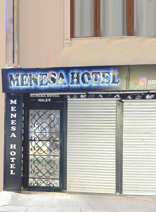 Menesa Hotel Istanboel Buitenkant foto